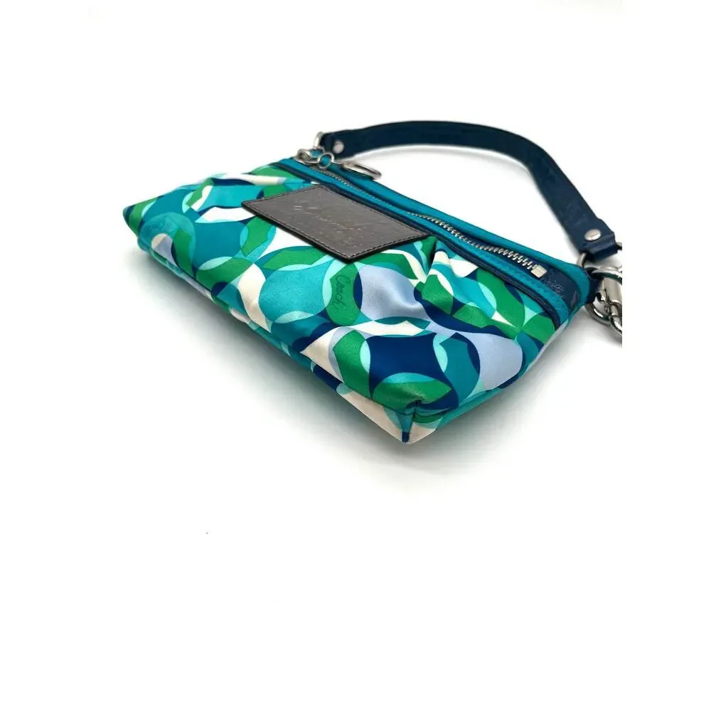 COACH Vintage Poppy Kaleidoscope Mini Bag, Blue
